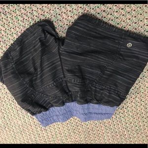 Lululemon track shorts